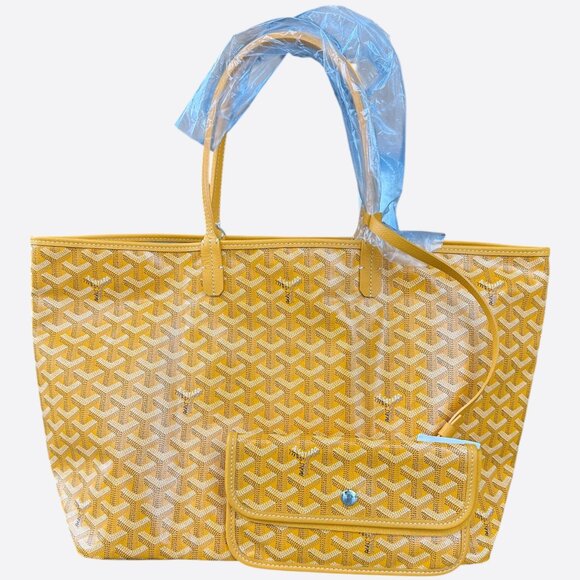 Goyard Yellow St. Louis Tote Bag - Picture 1 of 6